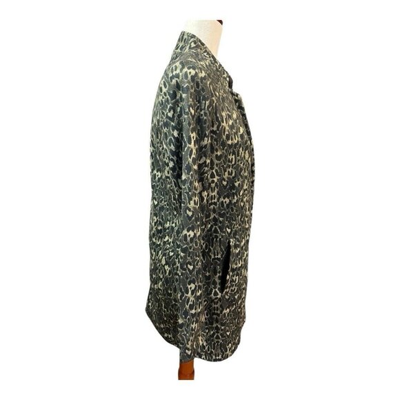 Vero Moda Brushed Animal Print Unlined Jacket~Size XS~Stitch Fix NWT  L12 02 - Picture 6 of 12